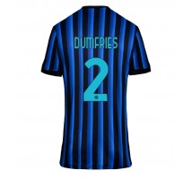 Inter Milan Denzel Dumfries #2 Koszulka Podstawowa damskie 2025-26 Krótki Rękaw